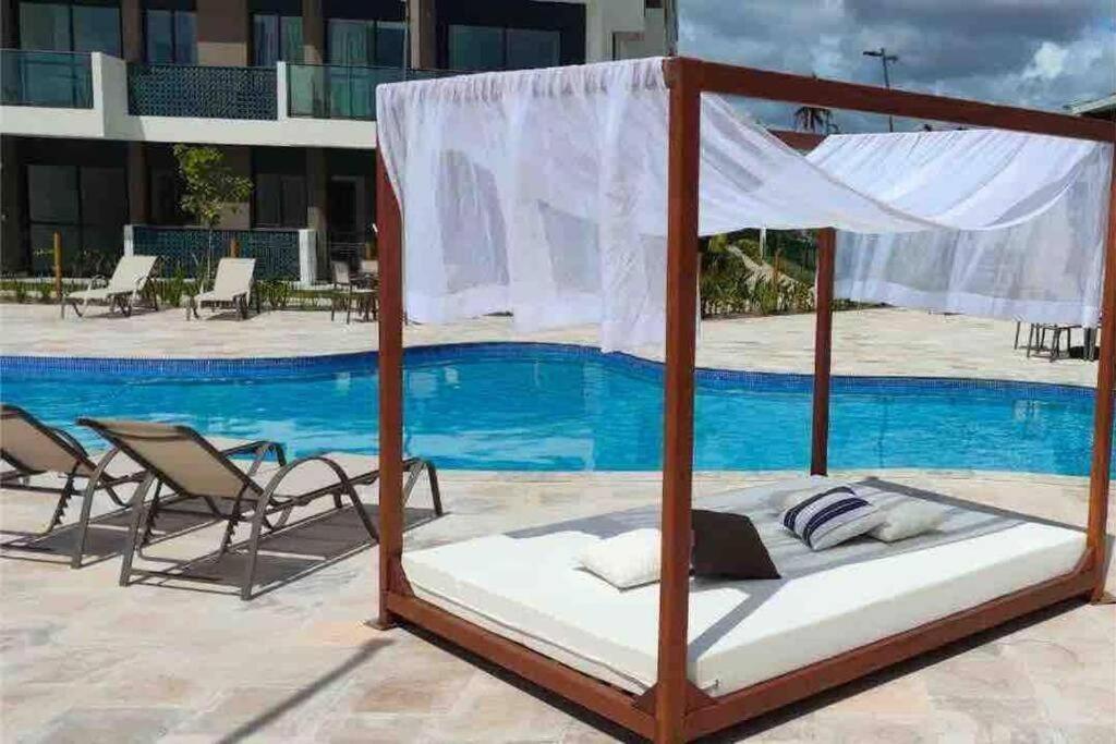 Studio Em Porto De Galinhas - Vista P Piscina Экстерьер фото